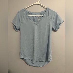 Blue workout shirt from Target